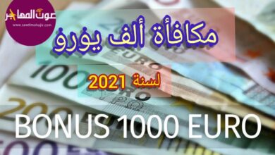 مكافأة 1000 يورو في مرسوم Ristori 5 للسنة الجديدة 2021